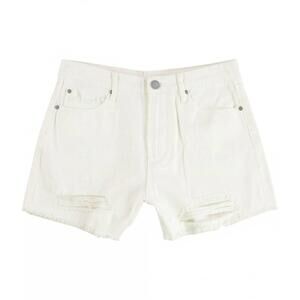 NEW ARTICLES OF SOCIETY women's meredith high rise denim shorts in varadero